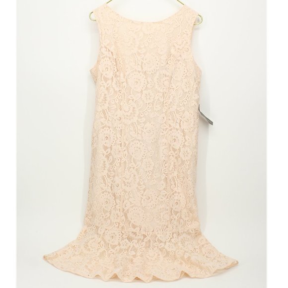 eva mendes for New York & Company Dresses & Skirts - NWT Eva Mendes Pink Lace Mermaid Dress